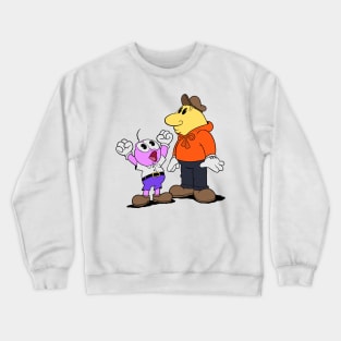 Smiley pals! I love kids! Crewneck Sweatshirt